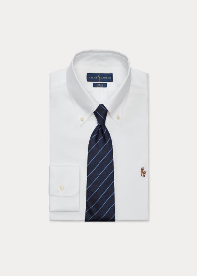 Polo Ralph Lauren Slim Fit Oxford Skjorte Herre Danmark (LMDNR6217)